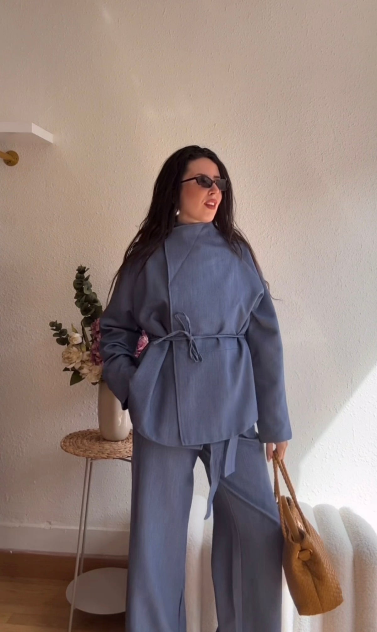 Pantalón vaquero/gabardina