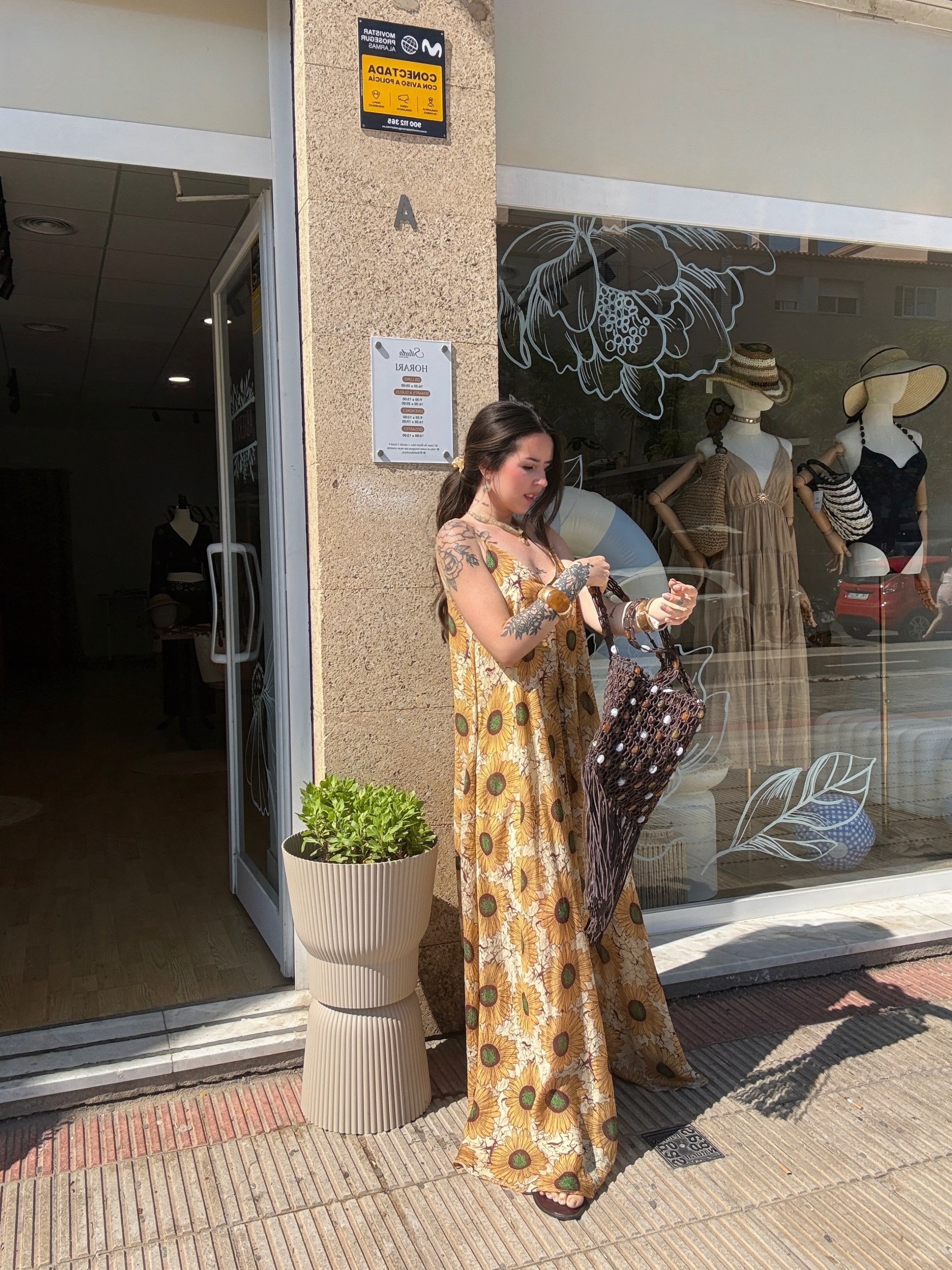 Vestido girasoles
