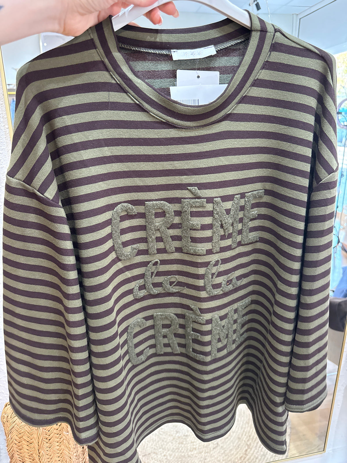 Sudadera rayas