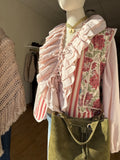 Blusa Volante Rosa