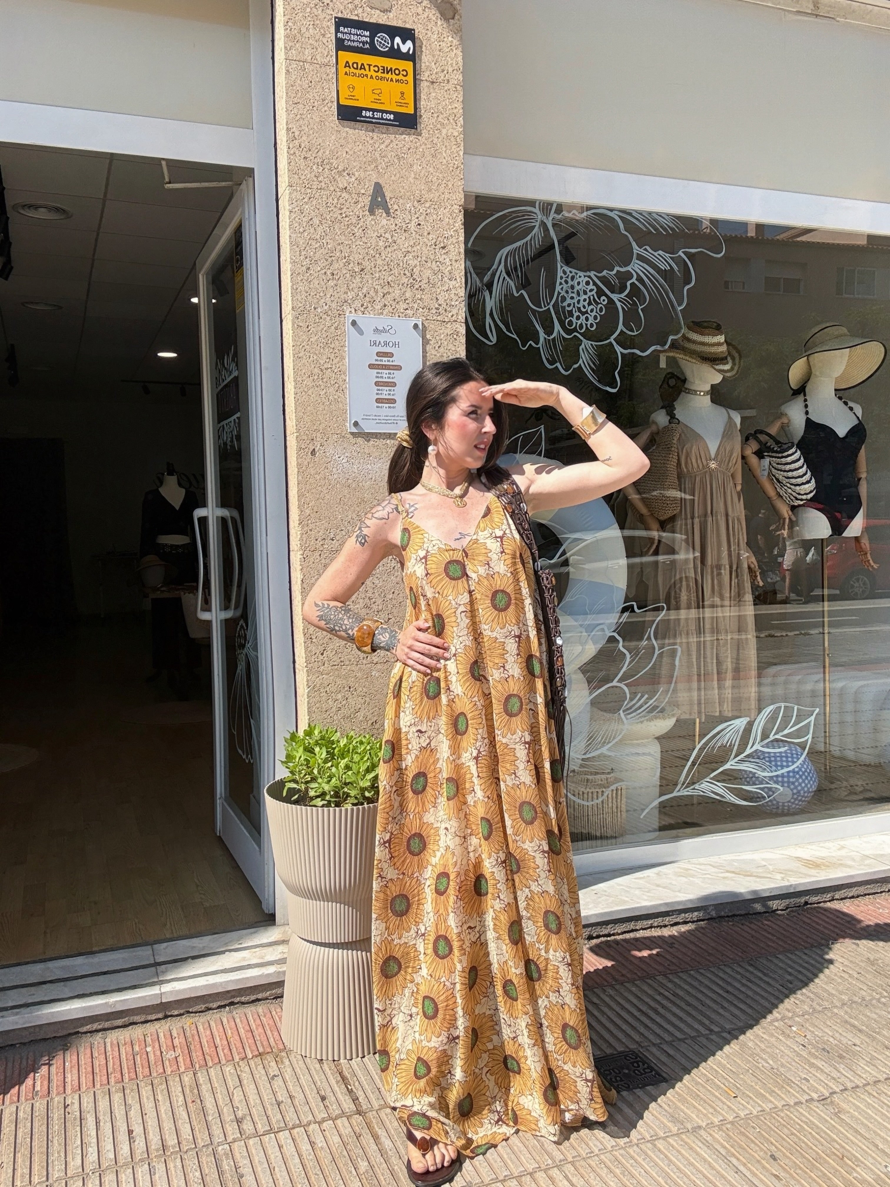 Vestido girasoles