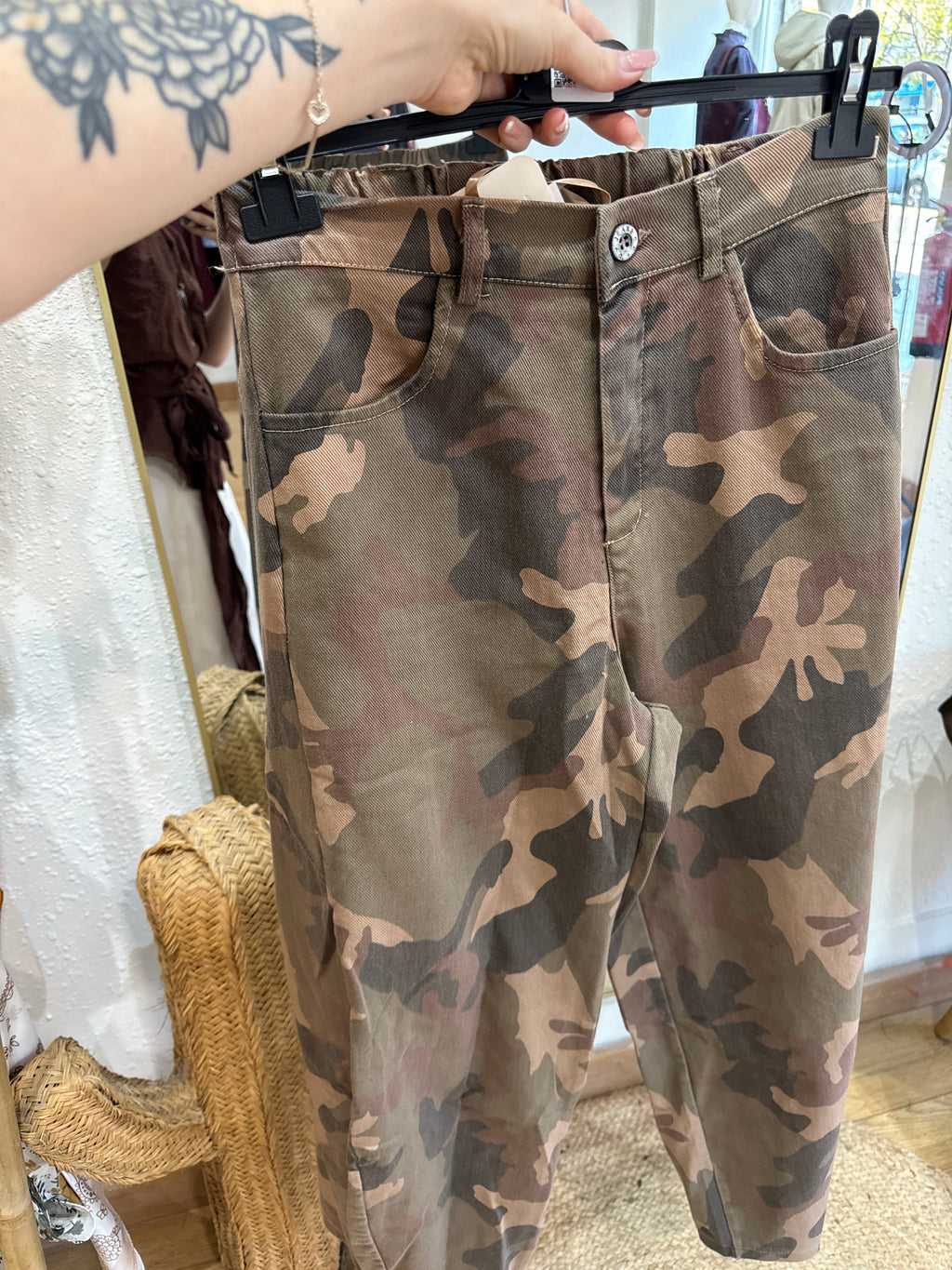 Pantalón balloon militar