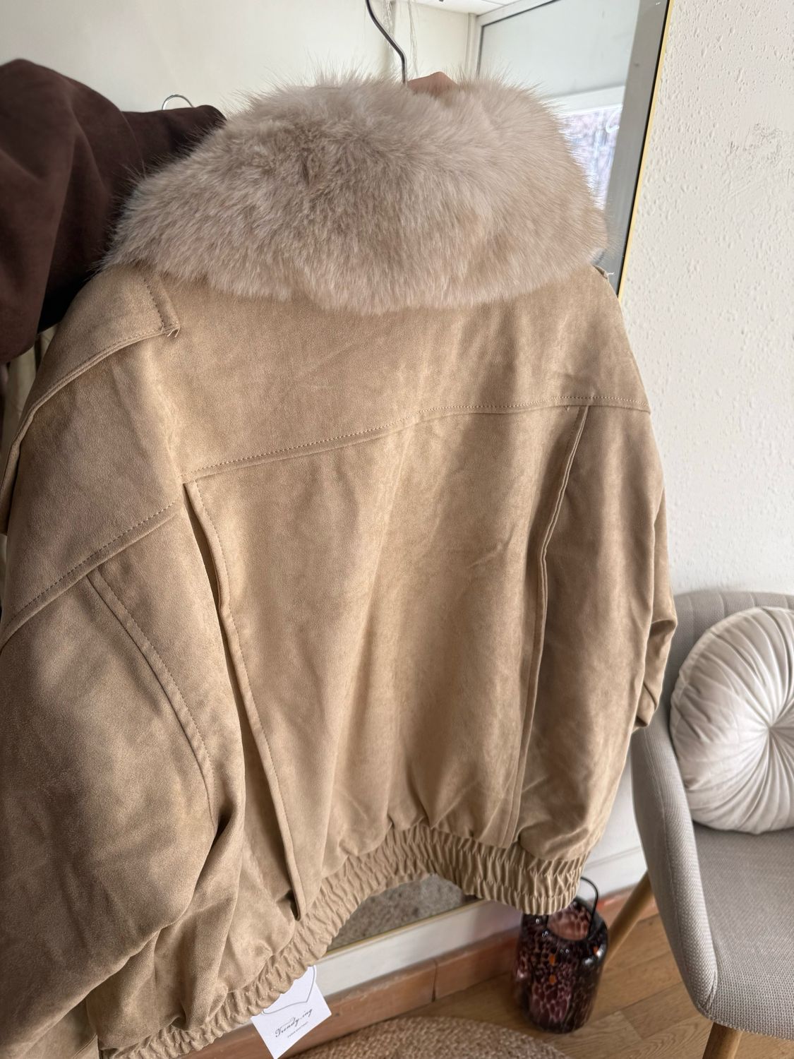 Bomber Ante Cuello Pelo