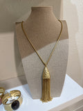 Collar borla metal