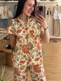 Camisa flores