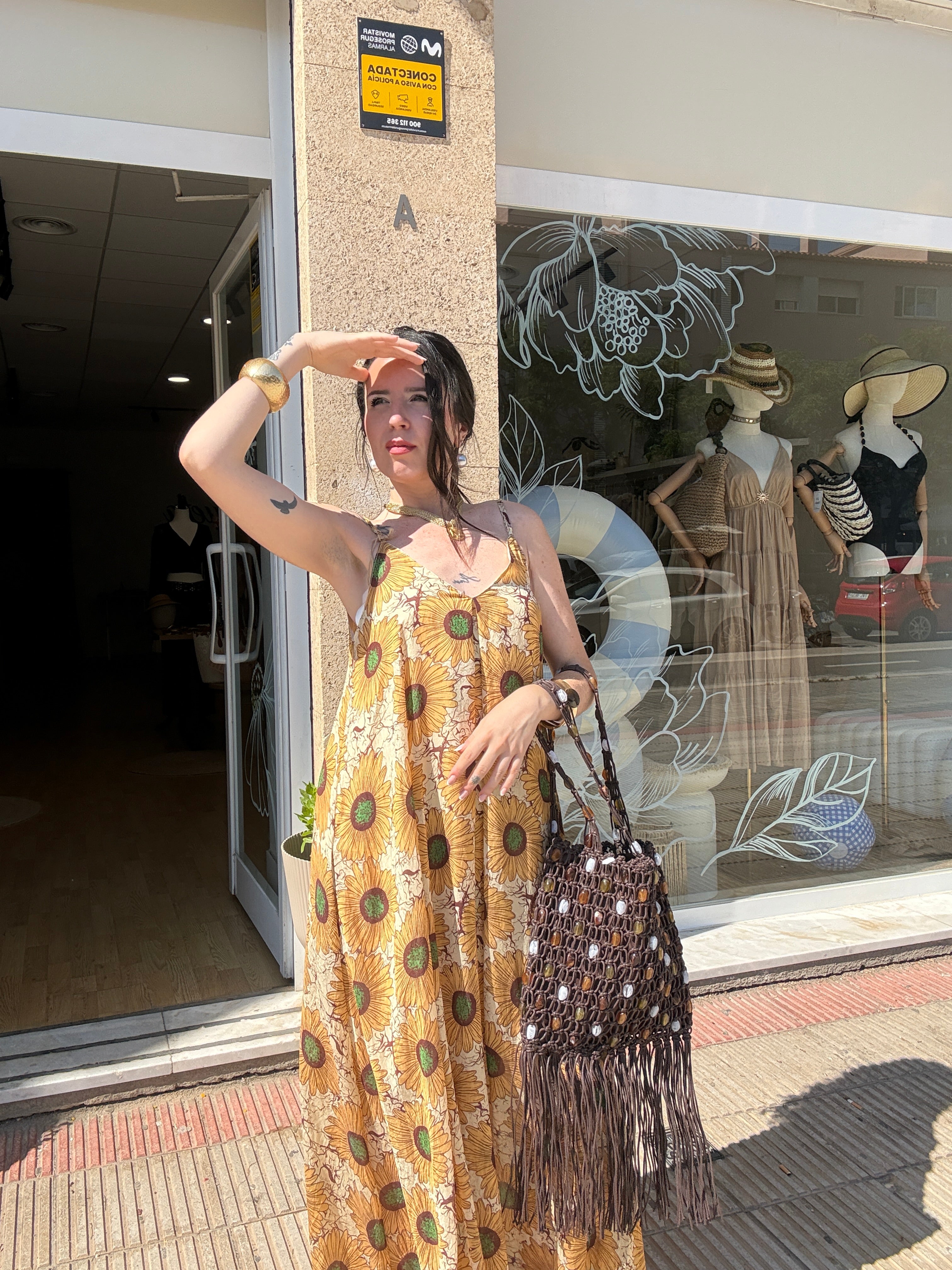 Vestido girasoles