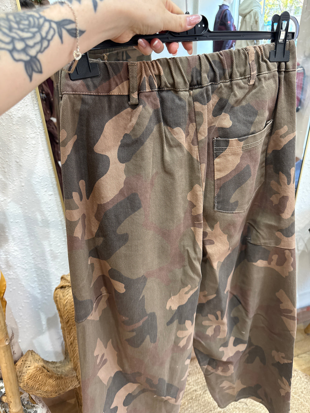Pantalón balloon militar