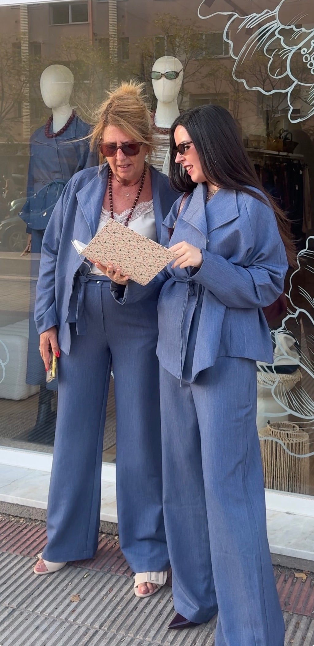 Pantalón vaquero/gabardina