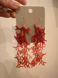 Pendientes corales