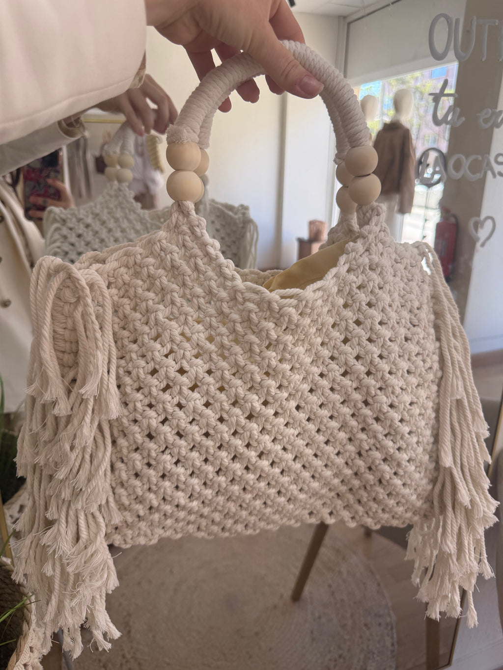 Bolso Macramé
