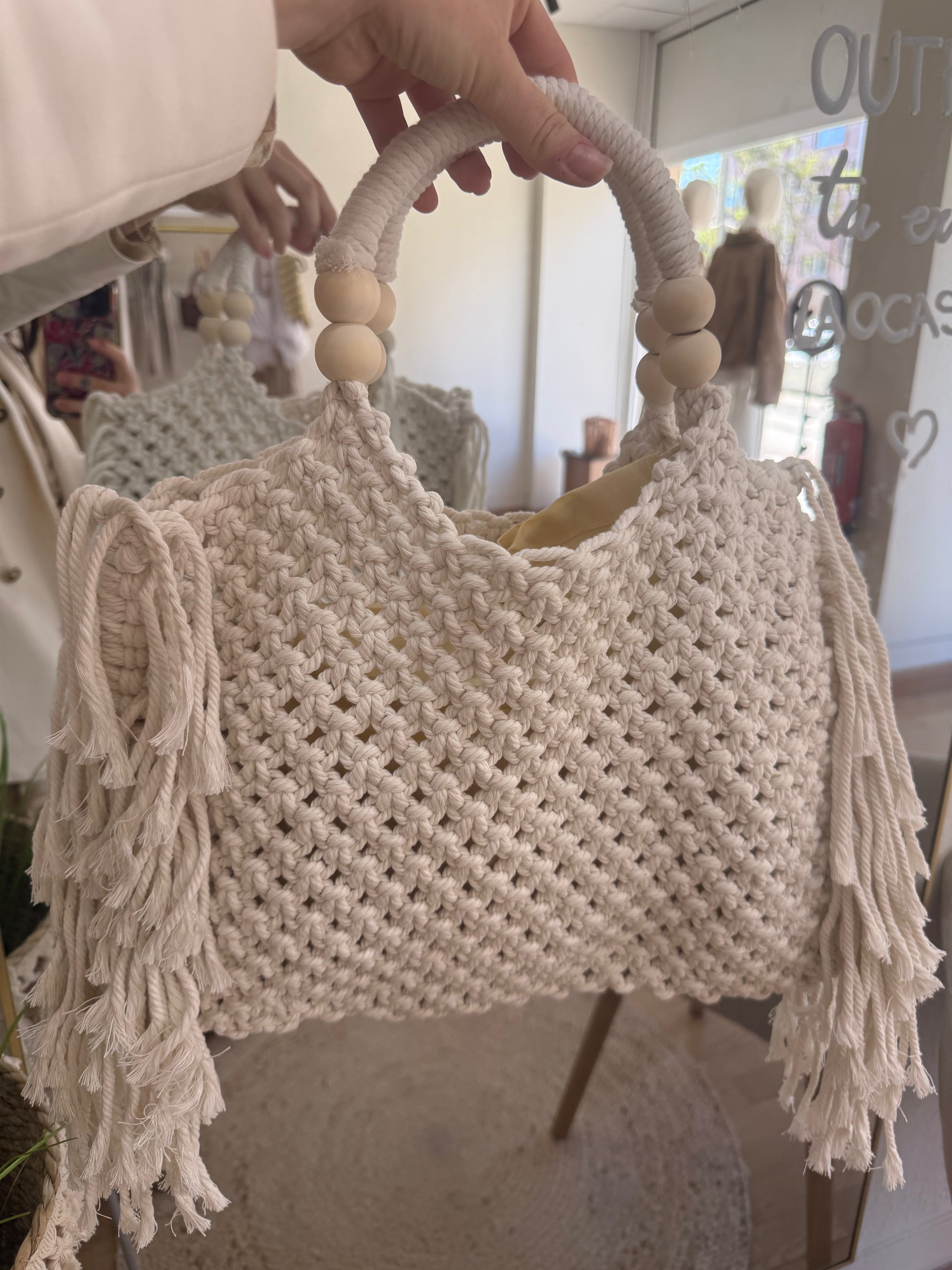 Bolso Macramé