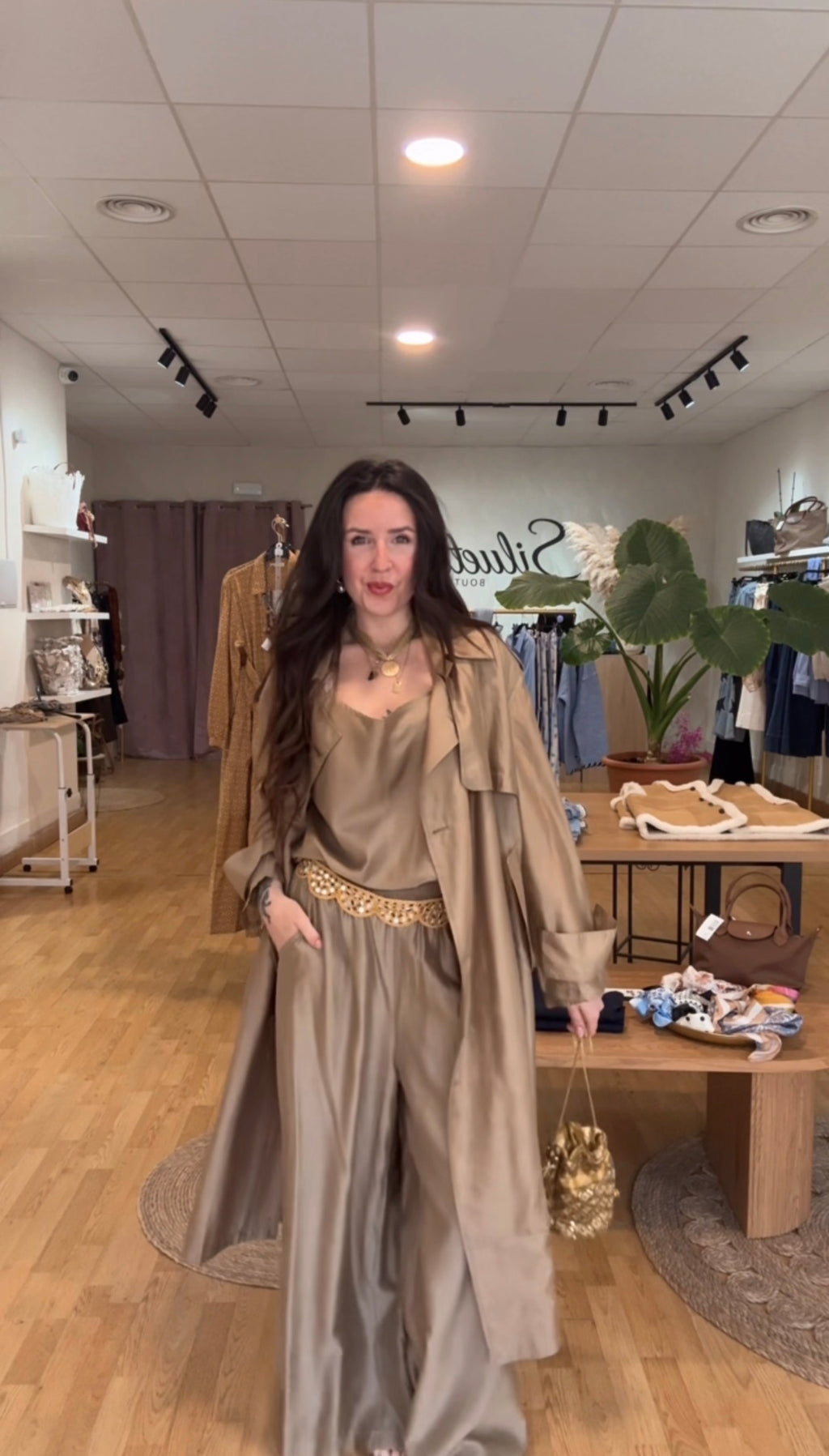 Gabardina raso
